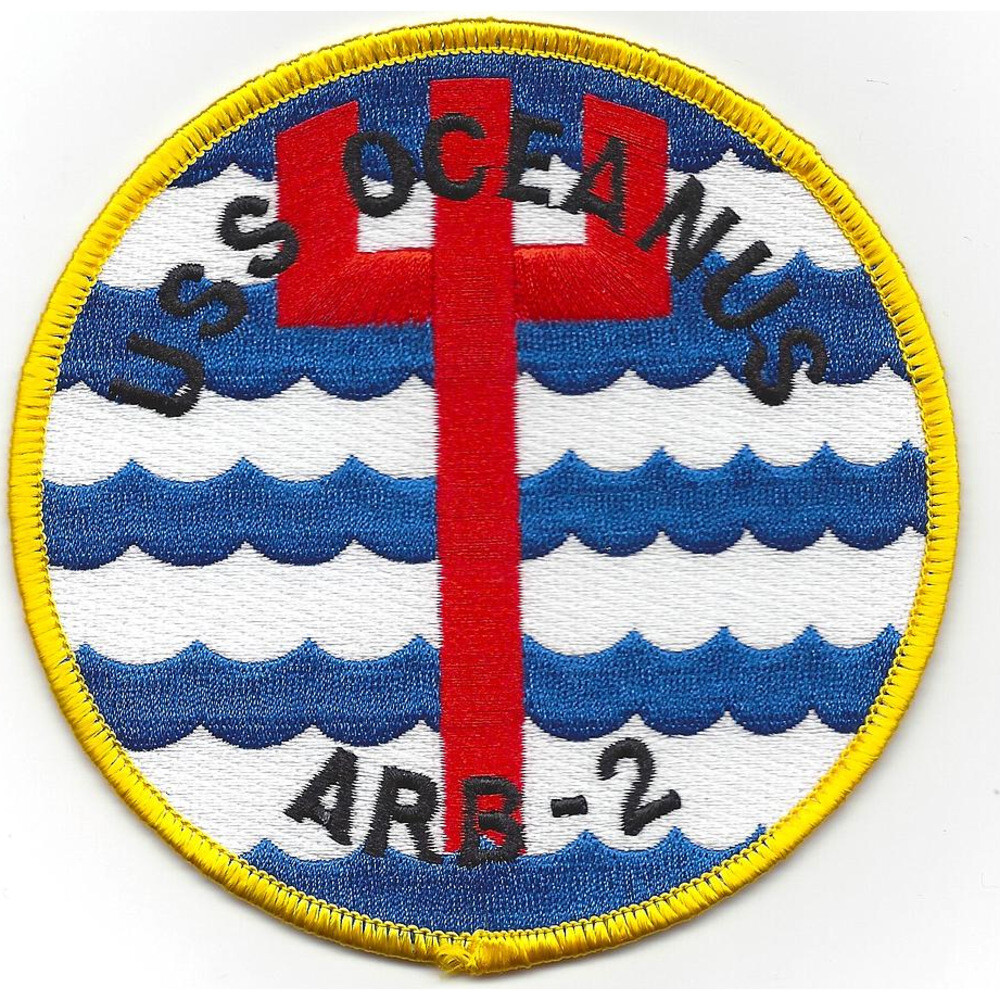 USS Oceanus ARB-2 Battle Damage Repair Ships Patch