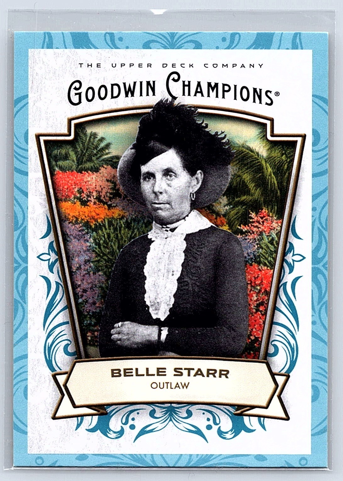 BELLE STARR - 2026 Upper Deck Goodwin Champions #100 - Outlaw - Turquoise