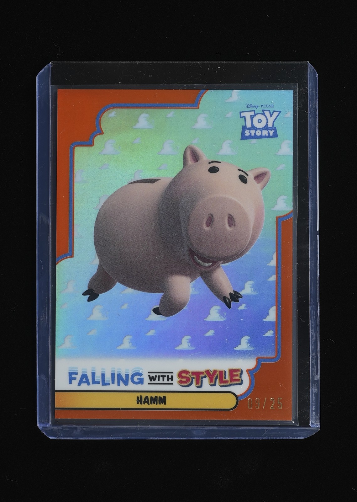 2025 Topps 30 Years of Toy Story #FWS-7 Hamm Orange /25