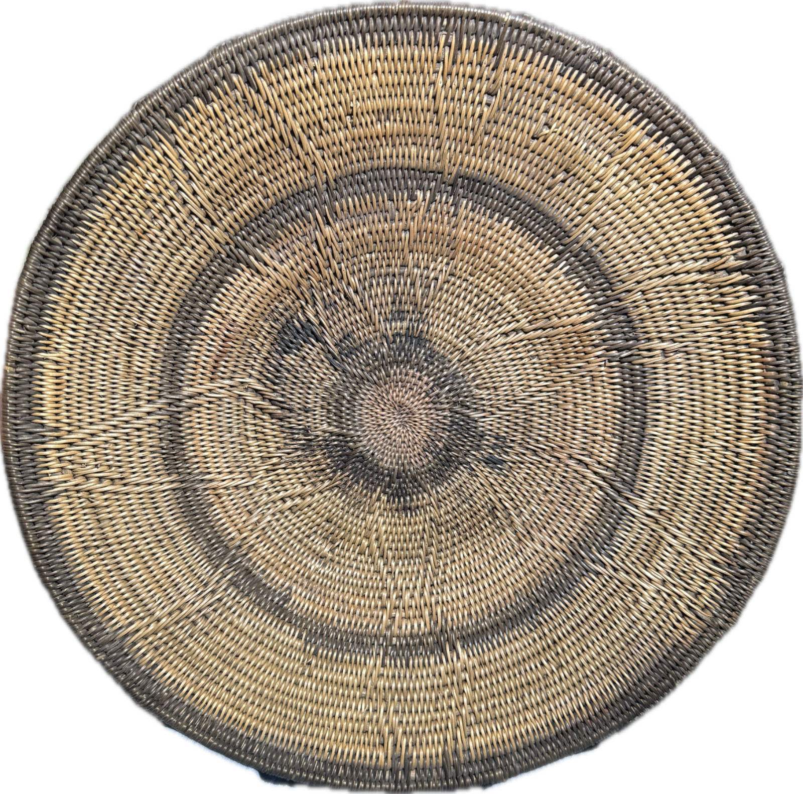 Makenge Basket Handwoven authentic Tribal Root Basket Zambia African 18\