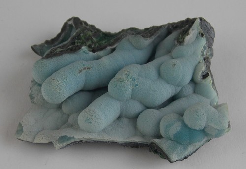 Quartz On Chrysocolla Stalactites 4.6 cm Ray Mine Arizona 29678