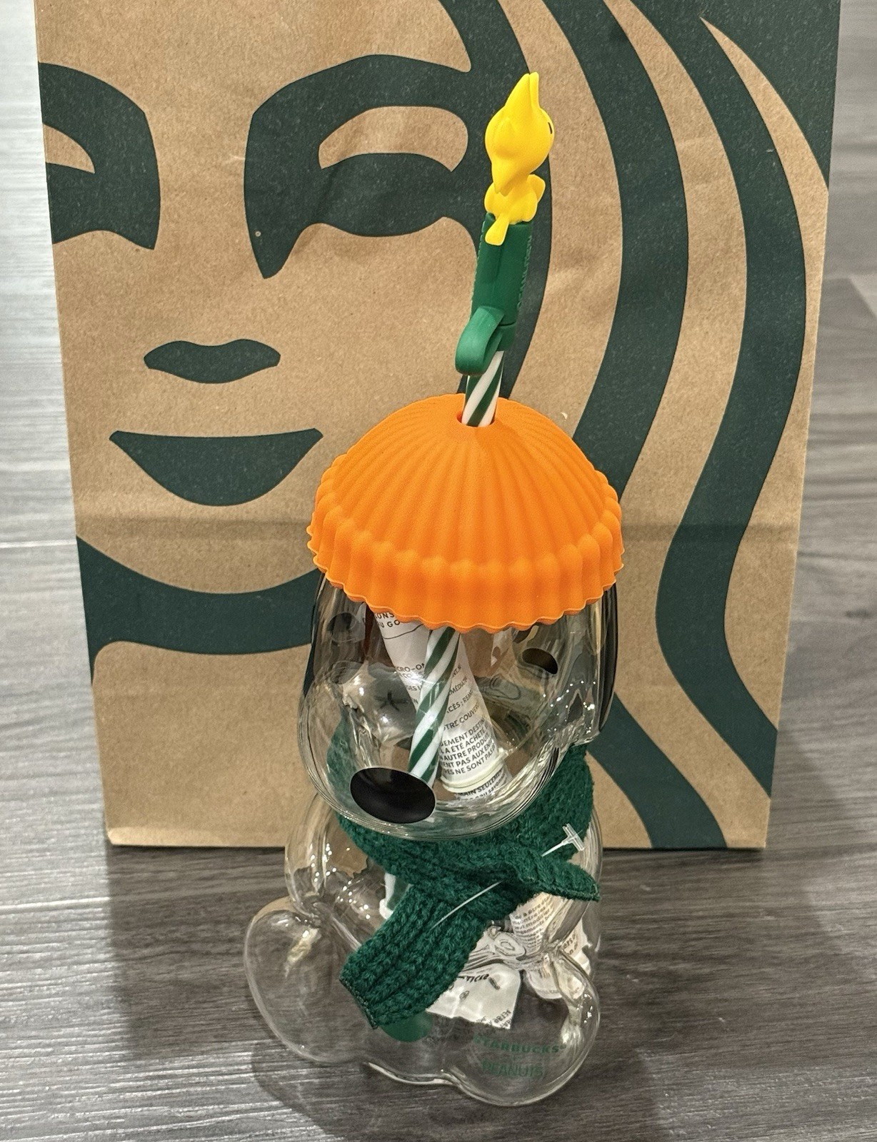 NEW Starbucks x Peanuts Snoopy 2026 AUTHENTIC Special Edition Glass Tumbler Cup NEW Starbucks x Peanuts Snoopy 2026 AUTHENTIC Special Edition Glass Tumbler Cup