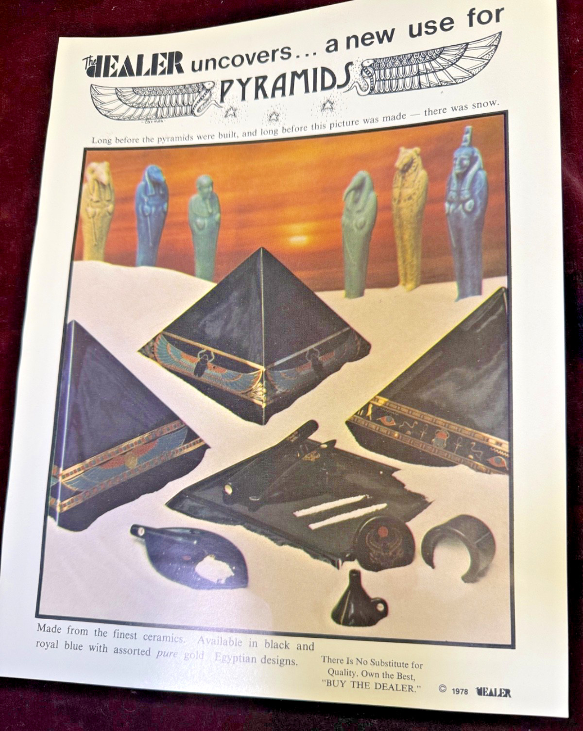 Market Ad Flyer 1977 \
