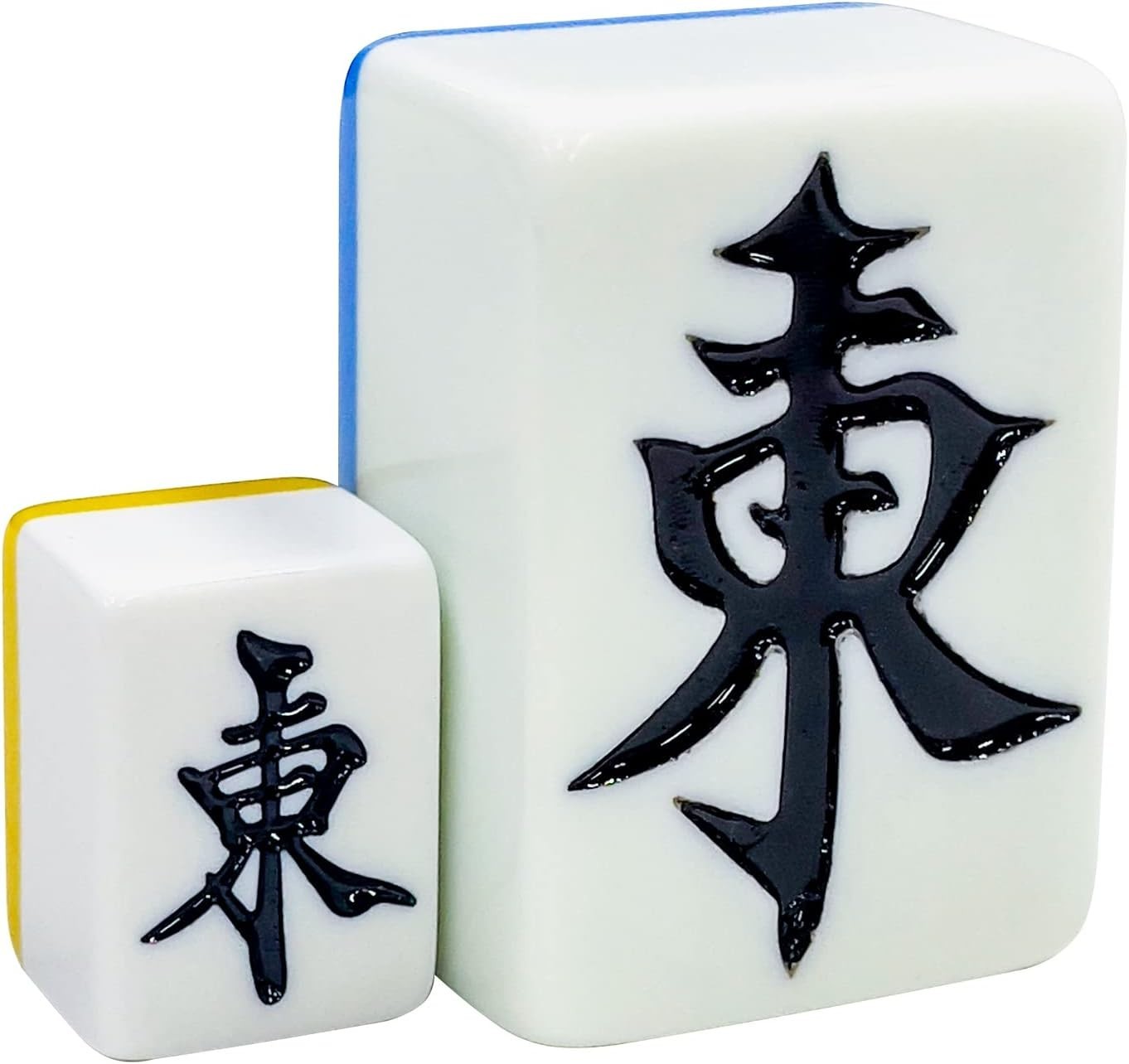 e-Monz More Big Paijan Mahjong tile set 50mm Super Big Size w/ Case dice stick