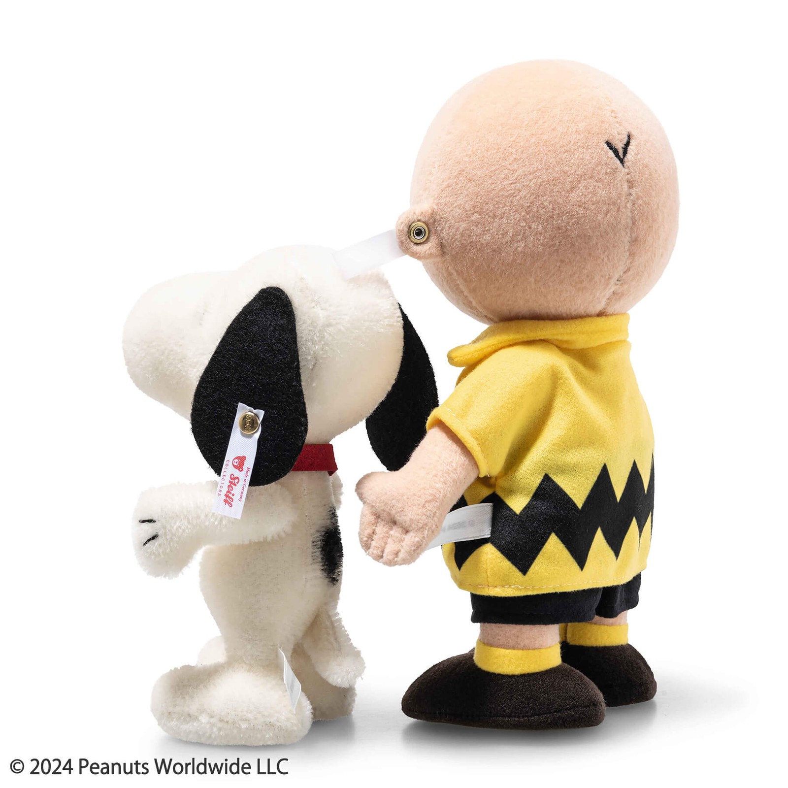 Steiff Official Charlie Brown and Snoopy 75th Anniversary