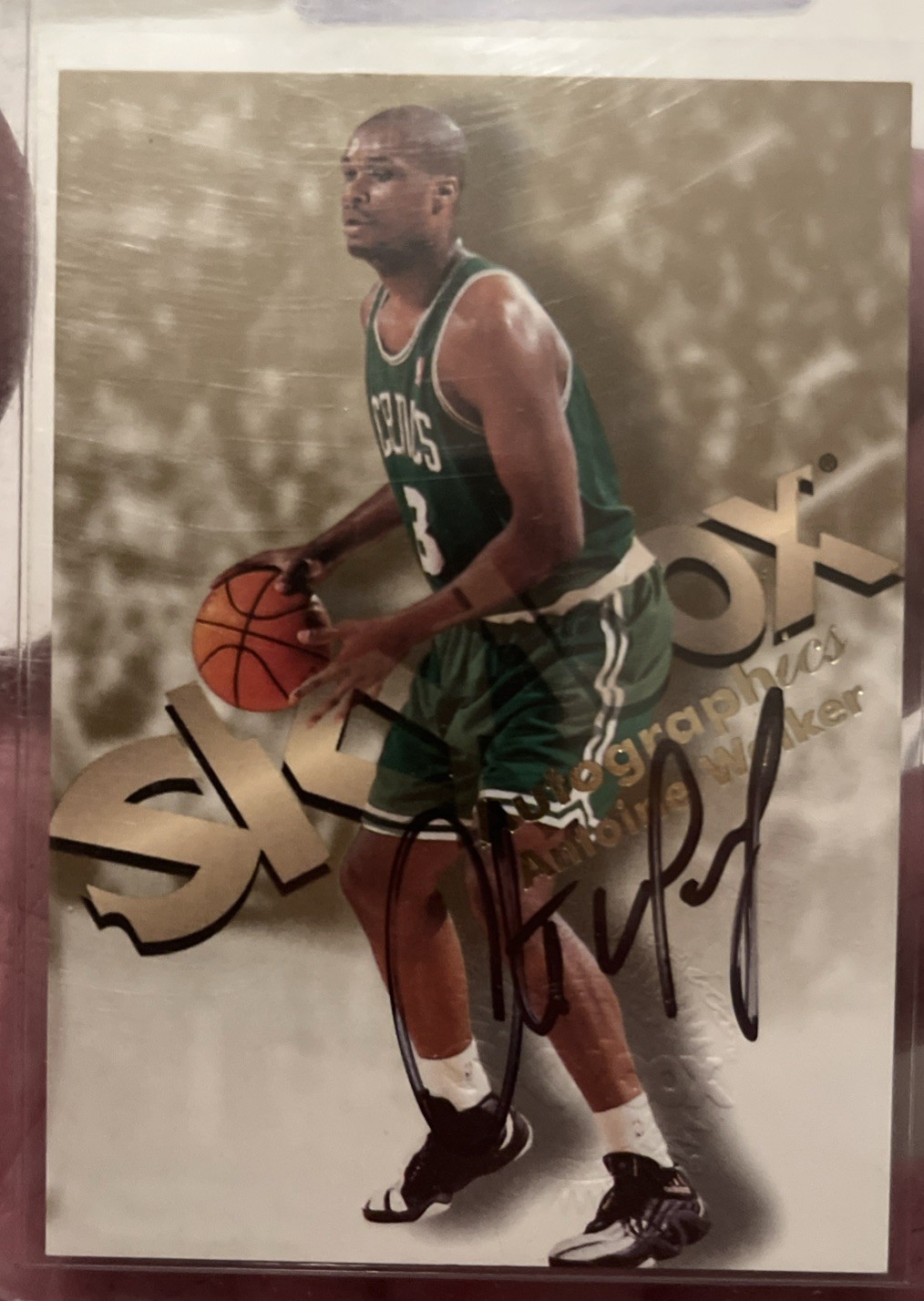 1998-99 Antoine Walker Skybox Autographics Auto Hot Look 1998-99 Antoine Walker Skybox Autographics Auto Hot Look