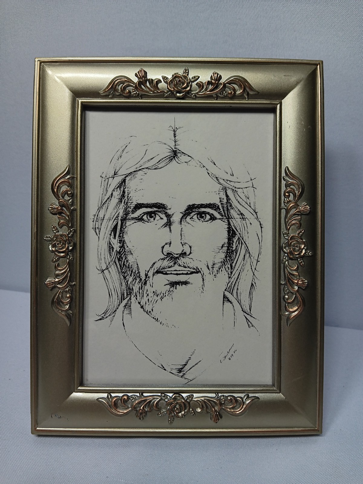 Eugene Christopherson Pen & Ink Drawing Print 79 PTL Qualities of Jesus Christ