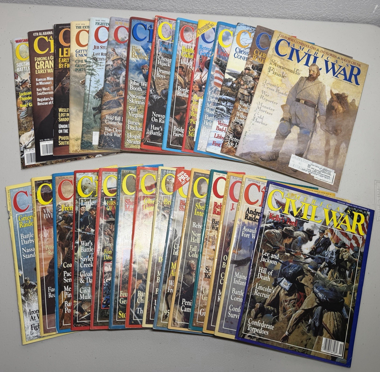 America’s Civil War Magazine Lot 28