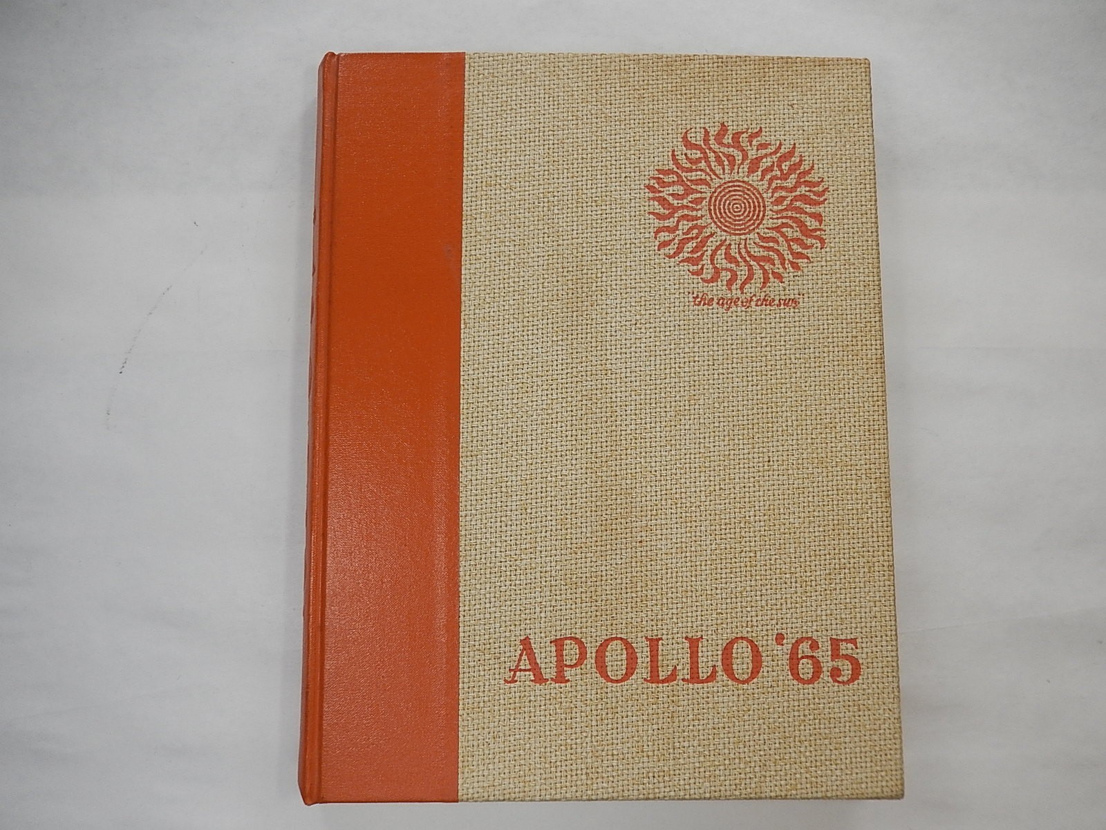 Yearbook, Sunset High School, Beaverton Oregon, 1965, Apollo, UNMARKED, NICE
