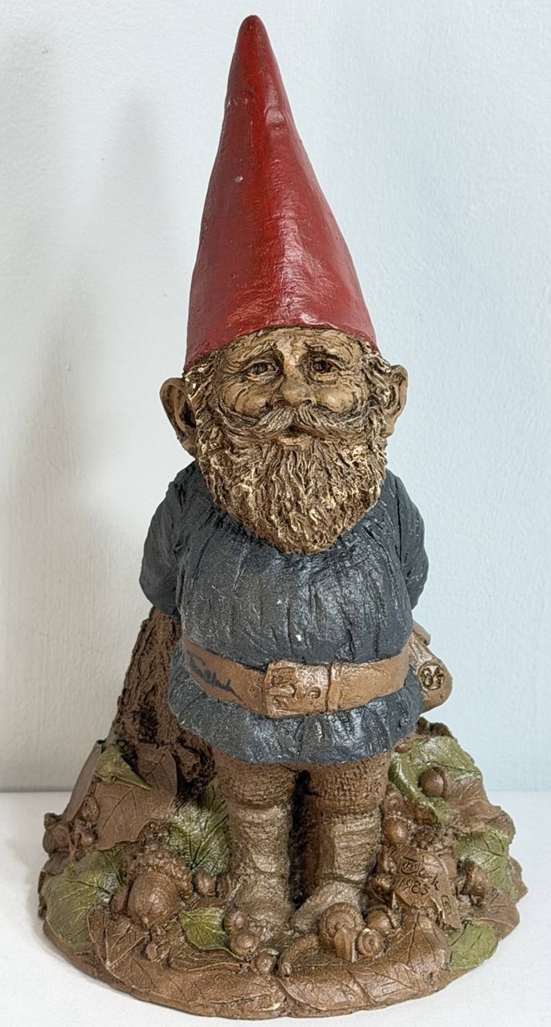 Hand Signed Tom Clark FOREST GNOME 1983 Unieboek B.V. Vintage
