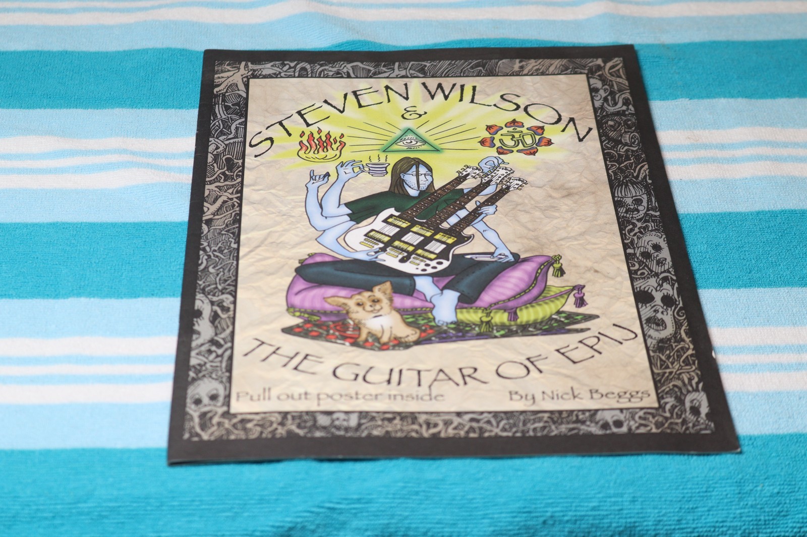 Steve Wilson The Guitar of Epic Comic and Poster by Nick Beggs Steve Wilson The Guitar of Epic Comic and Poster by Nick Beggs