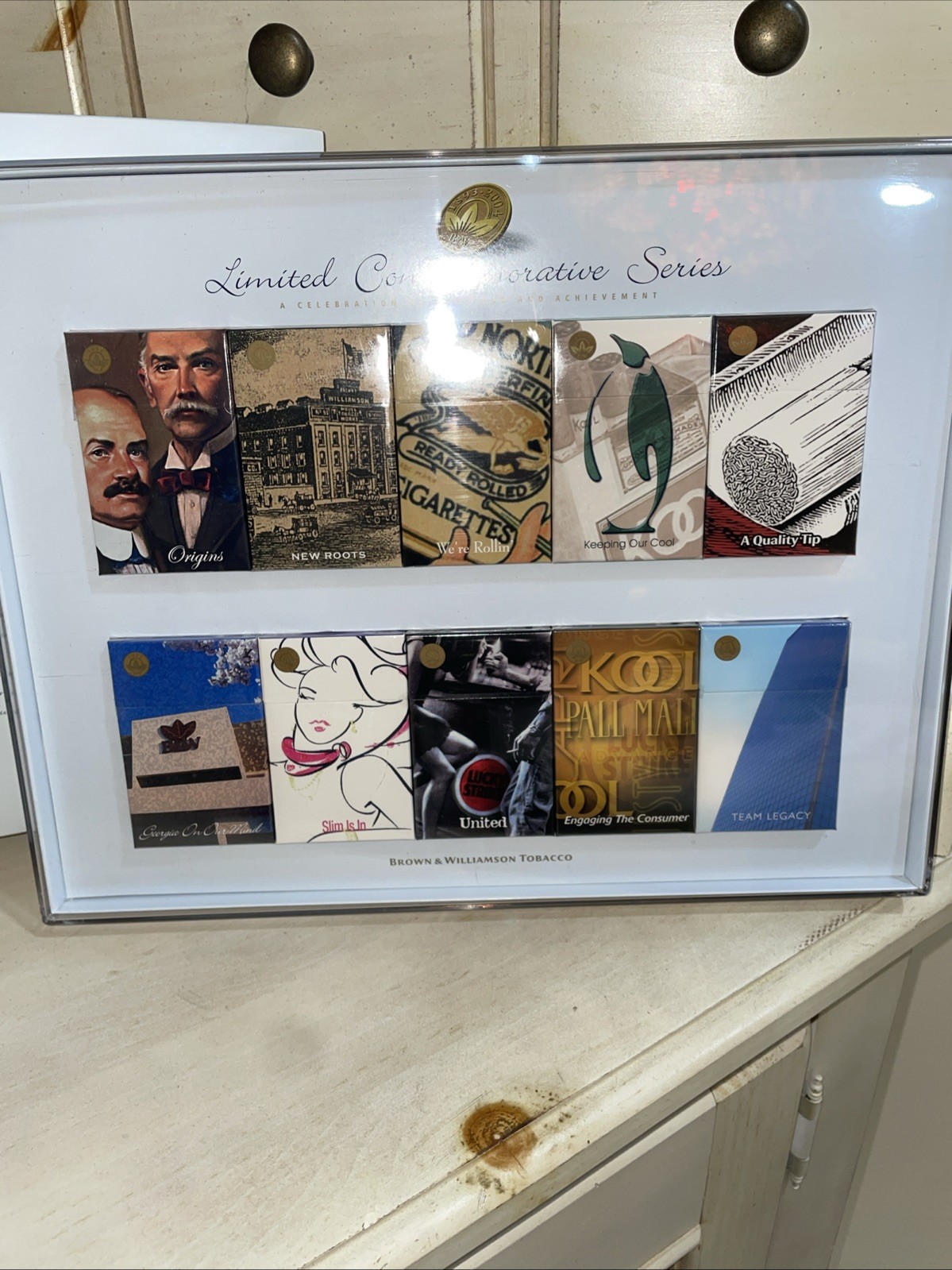 Vintage Brown & Williamson Tobacco Limited Commemorative Series Set