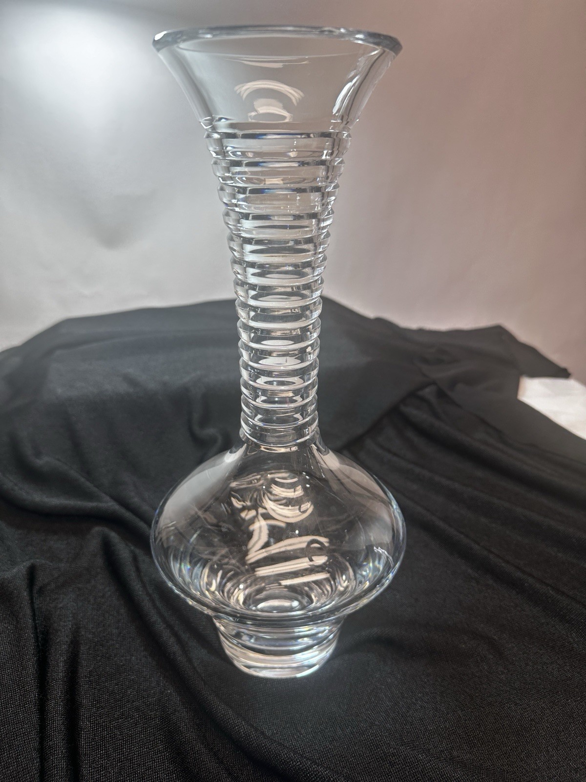 Rosenthall Ribbed Design Vase ~ 14