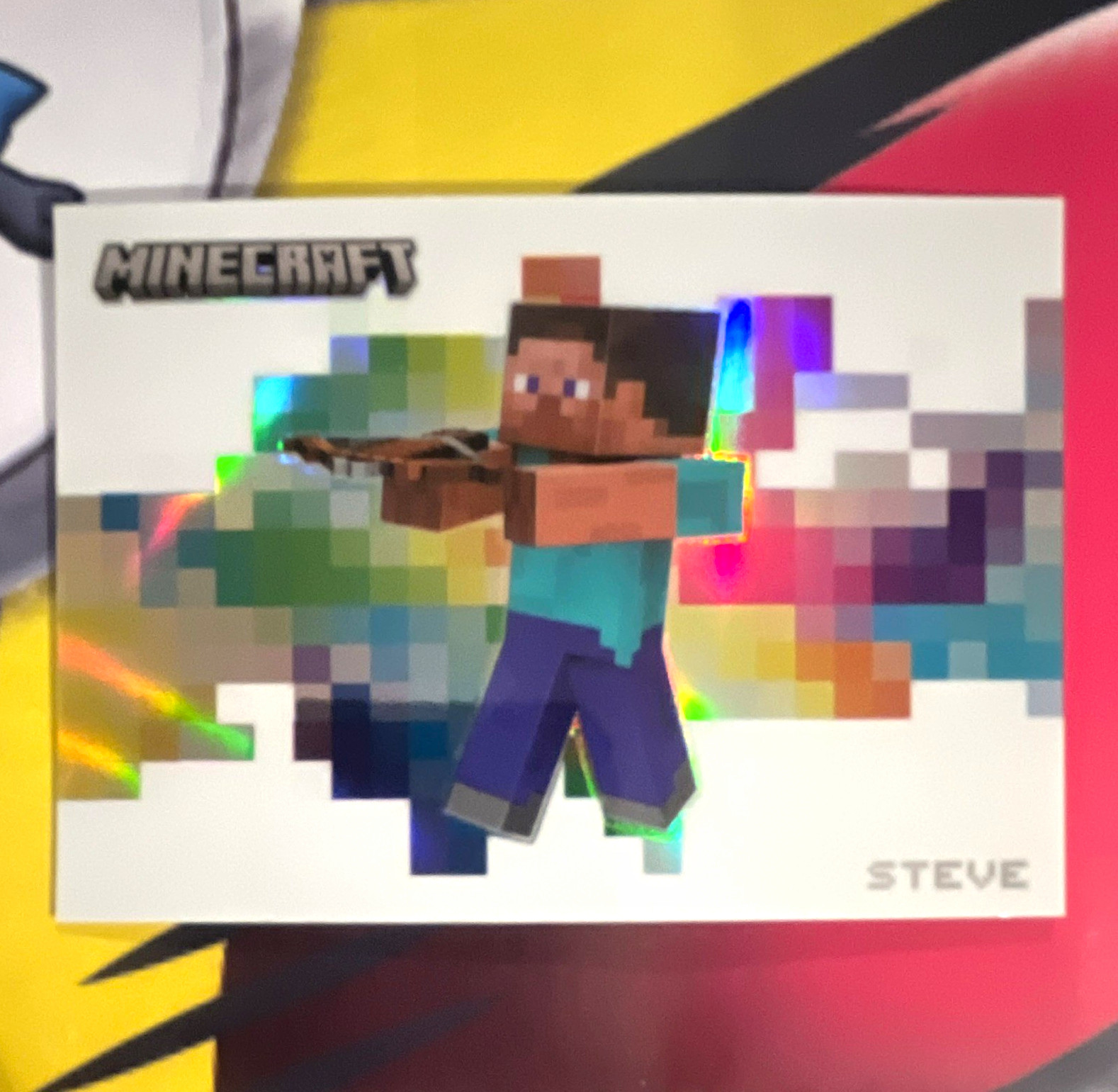 Panini 2024 Panini Minecraft Prizm Steve #7 Non-Sport Trading Card