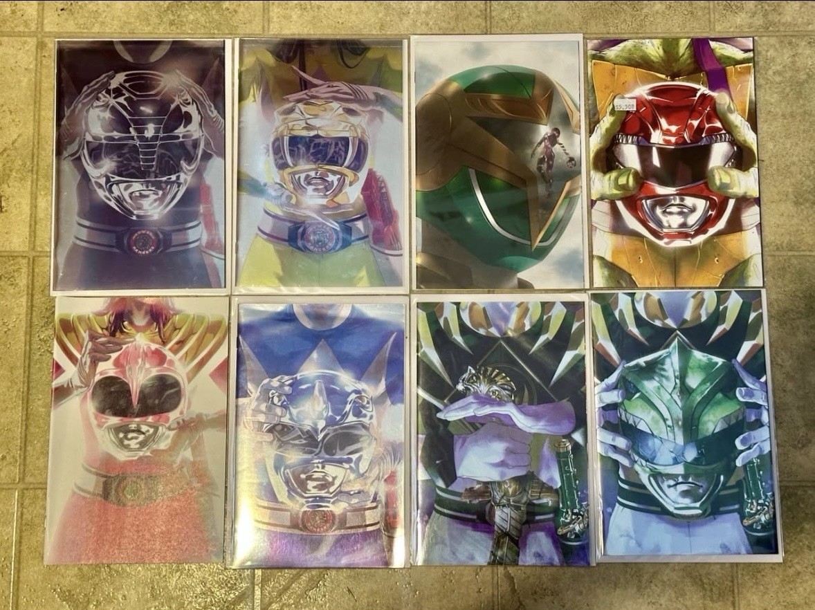 Mighty Morphin Power Rangers Comic Book Lot - Virgin Variant Covers