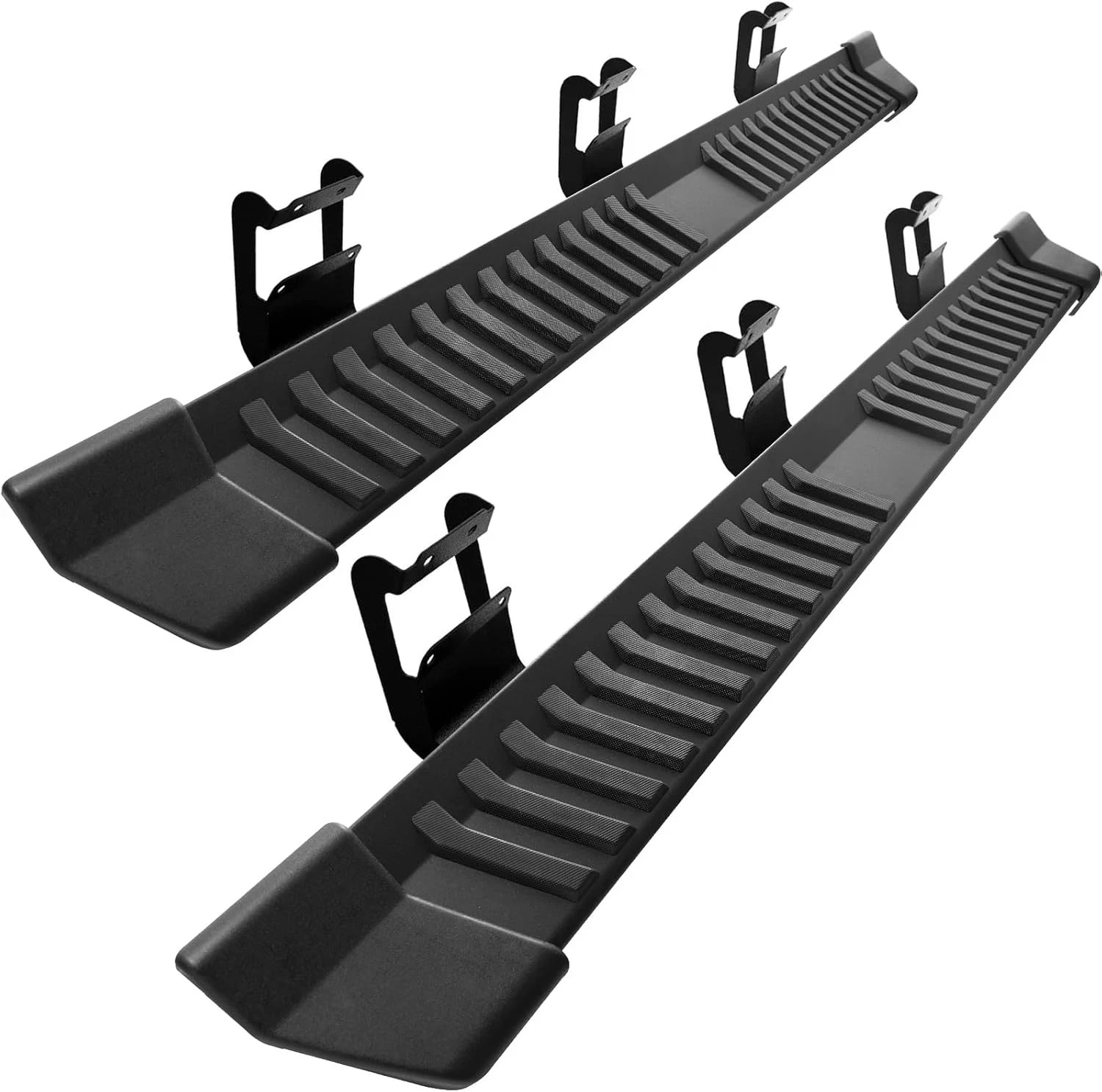 COMNOVA Pair Running Board Nerf Bar Compatible with 17-26 Ford F250 Superduty Cr COMNOVA Pair Running Board Nerf Bar Compatible with 17-26 Ford F250 Superduty Cr