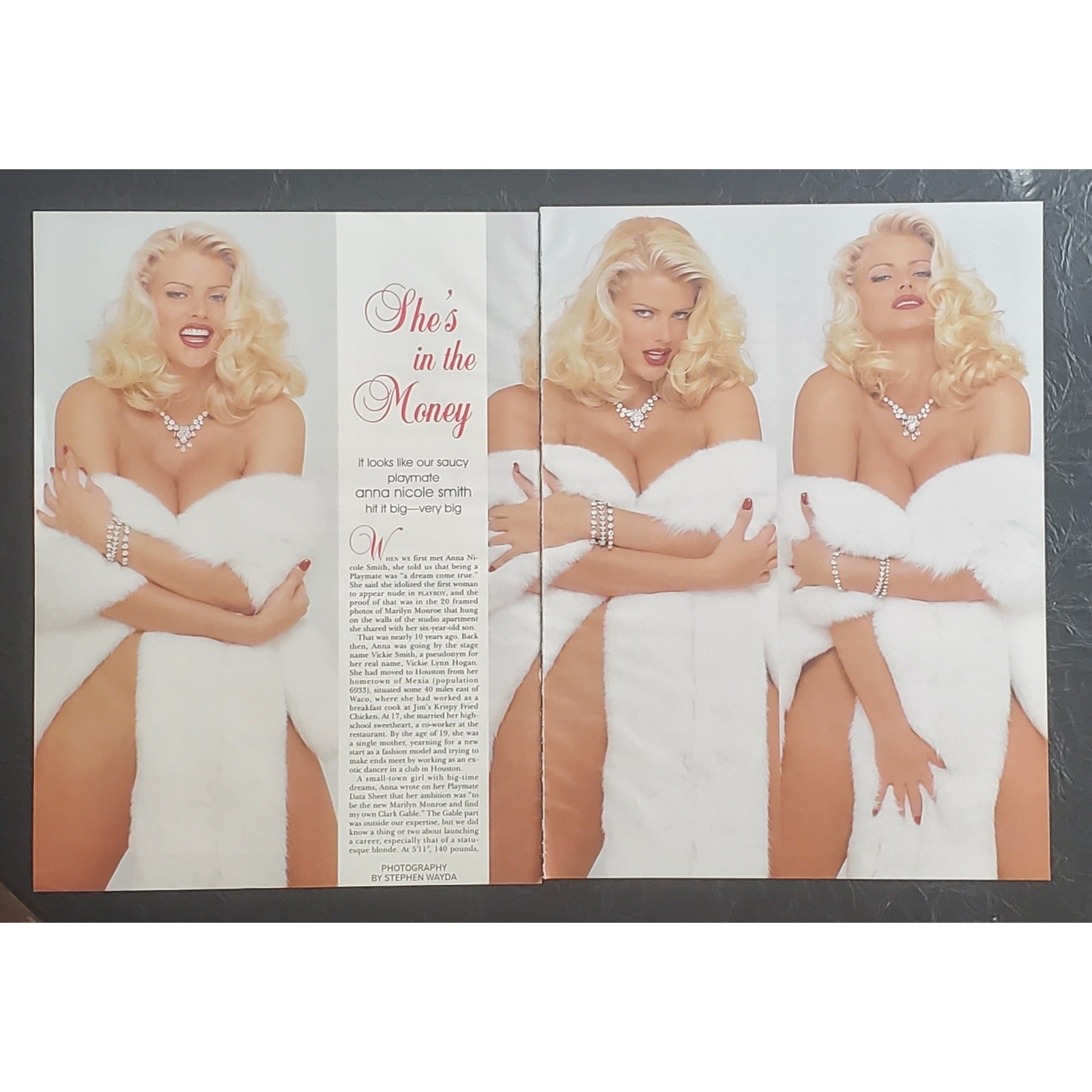 Playboy PICTORIAL ONLY - ANNA NICOLE SMITH    February, 2001    12 Pages