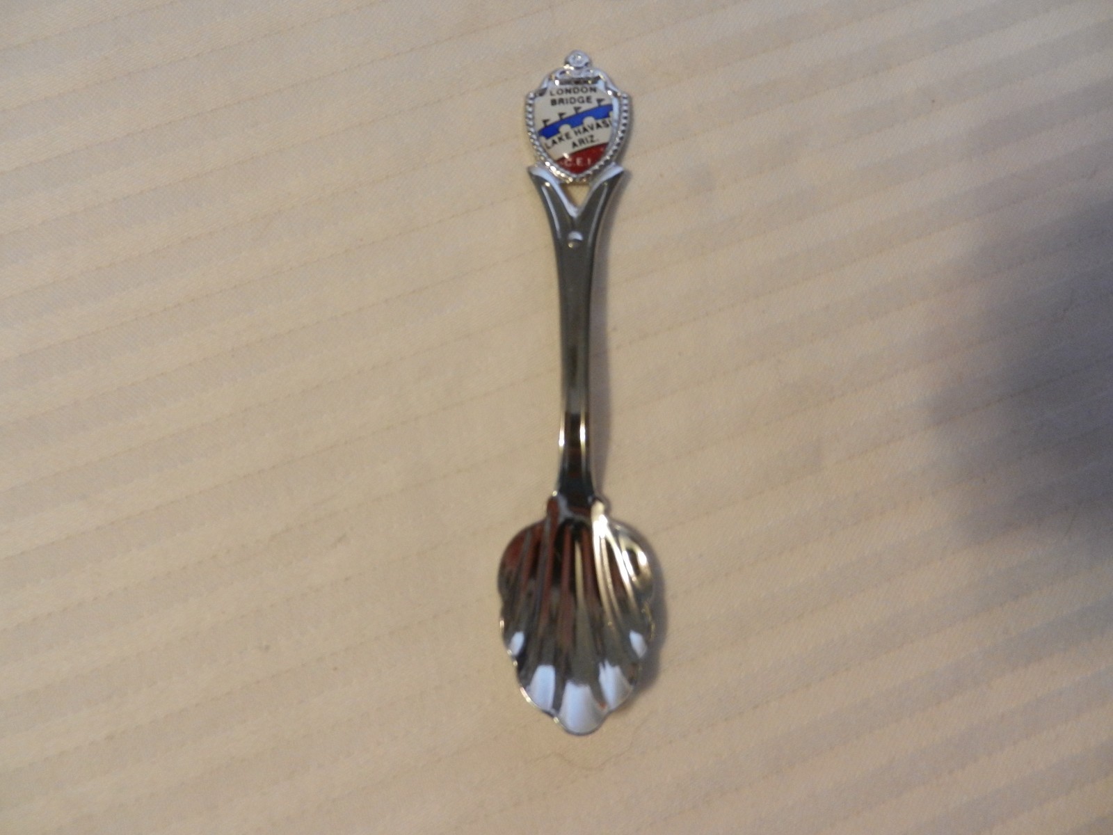 London Bridge Lake Havasu Arizona Collectible Silverplated Spoon from Fort