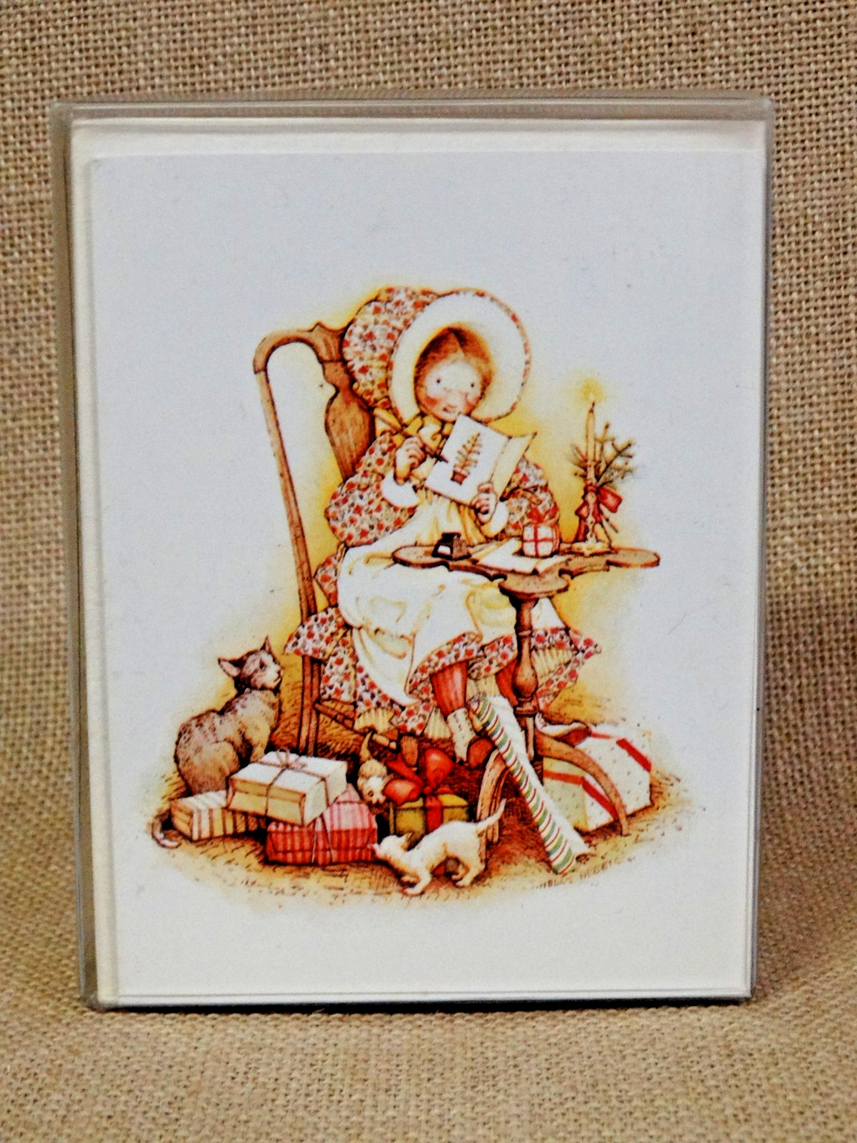 Vintage Holly Hobbie Note Cards & Envelopes ~ Set of 10 ~ Christmas Holiday Cat Vintage Holly Hobbie Note Cards & Envelopes ~ Set of 10 ~ Christmas Holiday Cat