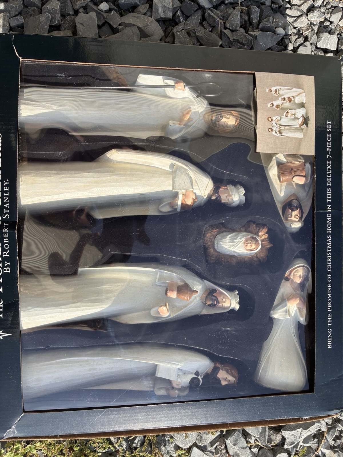Nativity Set by Robert Stanley 7 Pieces #Nativity Christmas