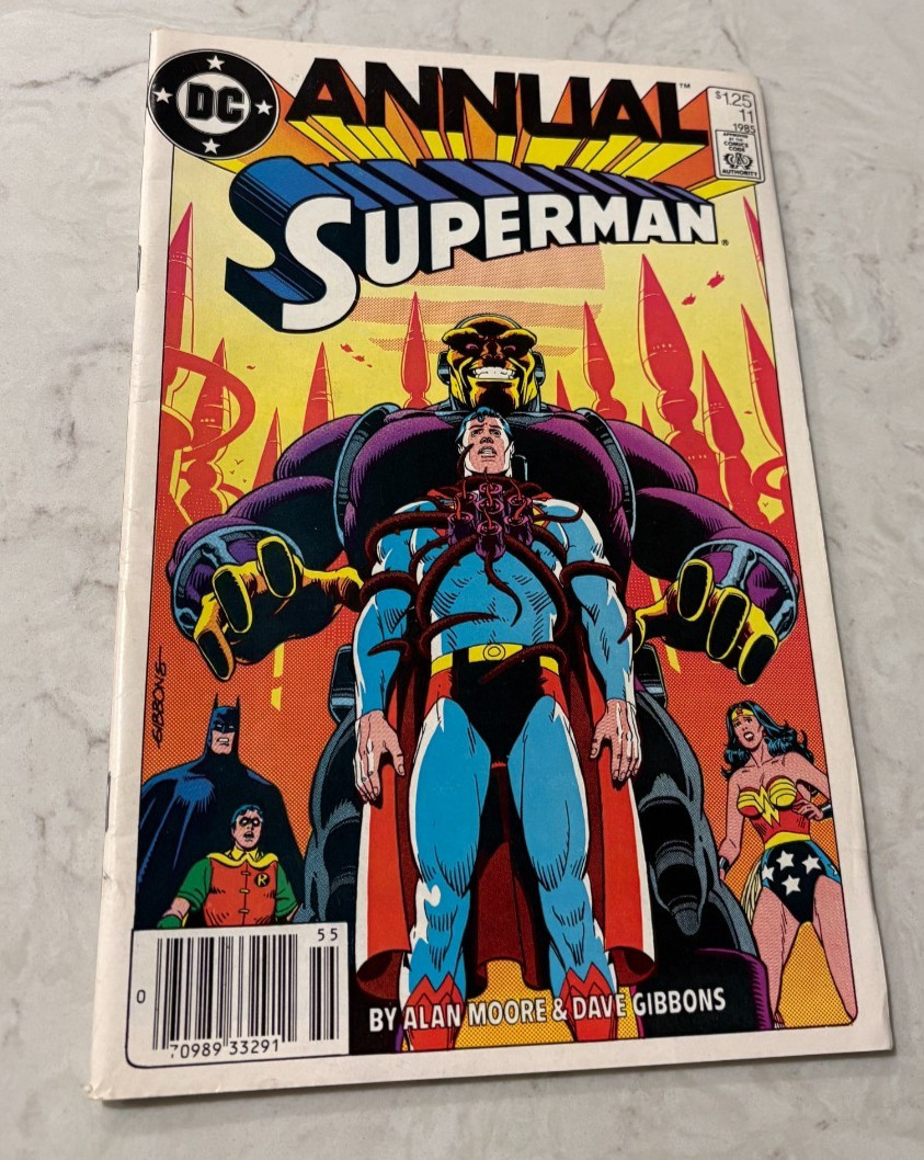 DC Comics Superman Annual #11 1985 Copper Age Alan Moore NM Bag & Boarded