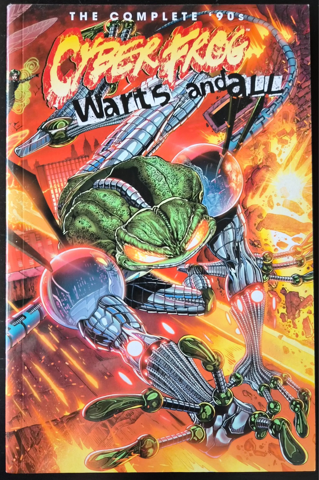 Complete 90s CyberFrog Warts and All TPB (2021 ALL CAPS) by Ethan Van Sciver OOP