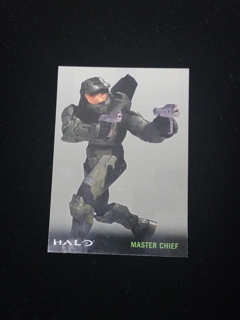 2007 Topps Halo Master Chief #1 Character Card Xbox 360 Microsoft