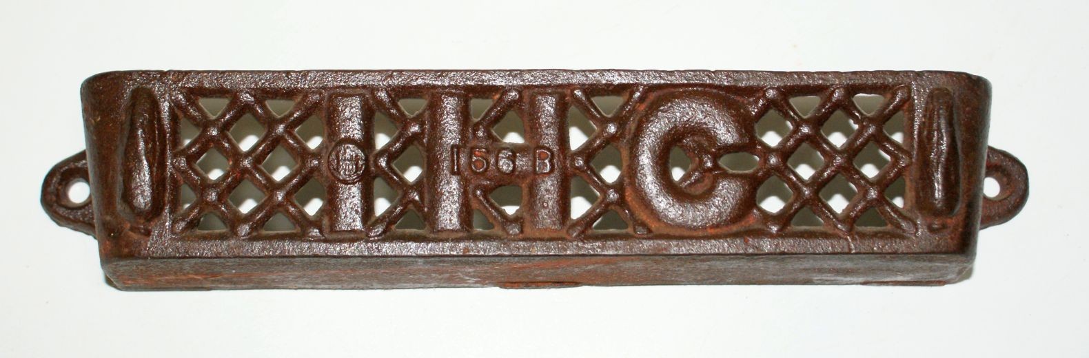 IHC 156B Cast Iron Cutout  Toolbox Tool Box Horse Drawn Implement