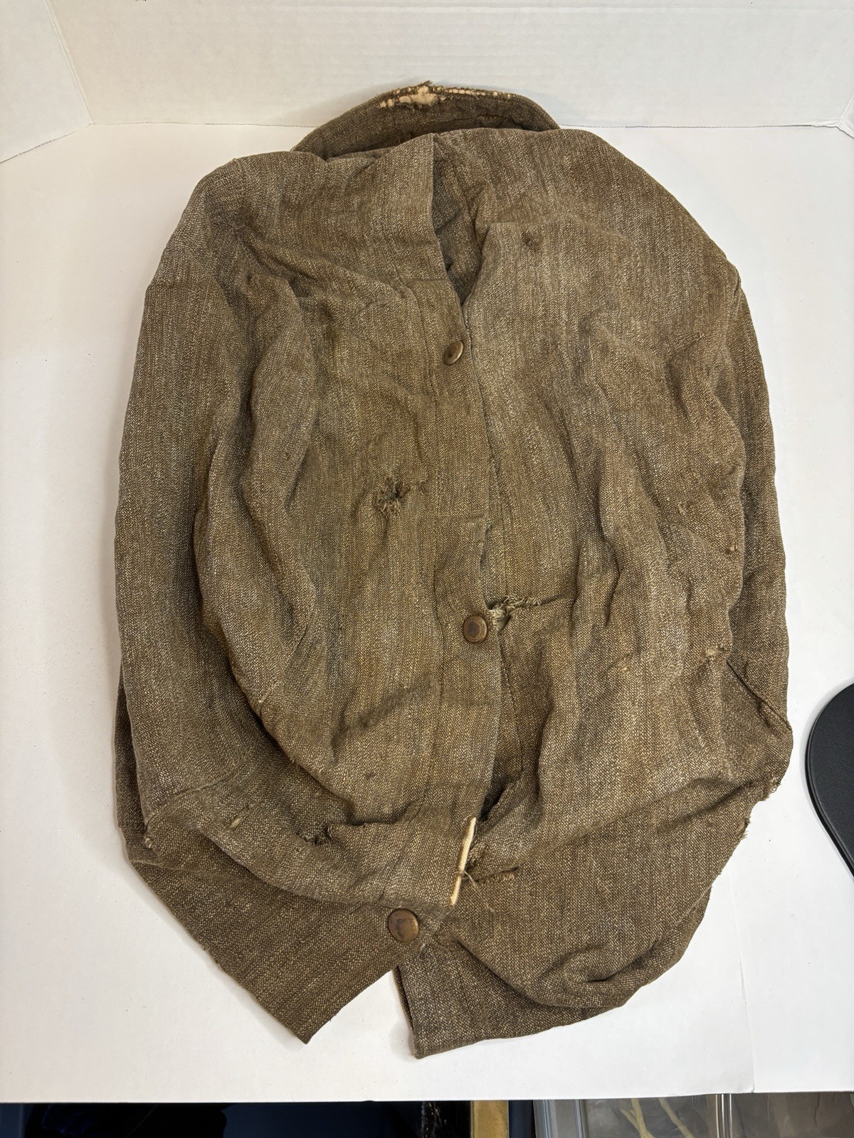 Vintage USGI WW1 WW2 Olive Drab Linen Bag, Medical Bag, Duffle Bag?