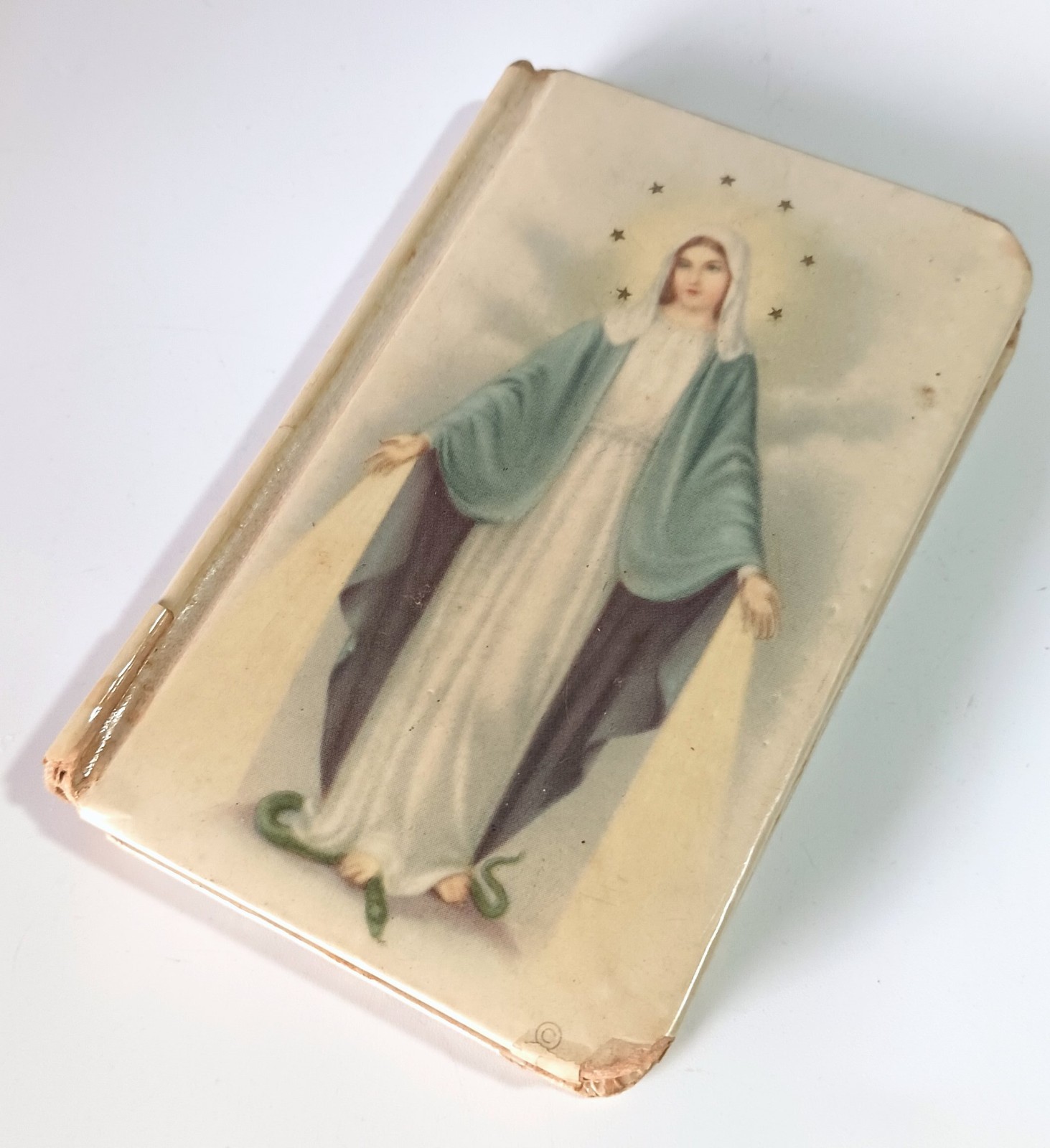 Vtg 1936 Pray Always Catholic Kids Prayer Book w/ Celluloid? Virgin Mary Cover Vtg 1936 Pray Always Catholic Kids Prayer Book w/ Celluloid? Virgin Mary Cover