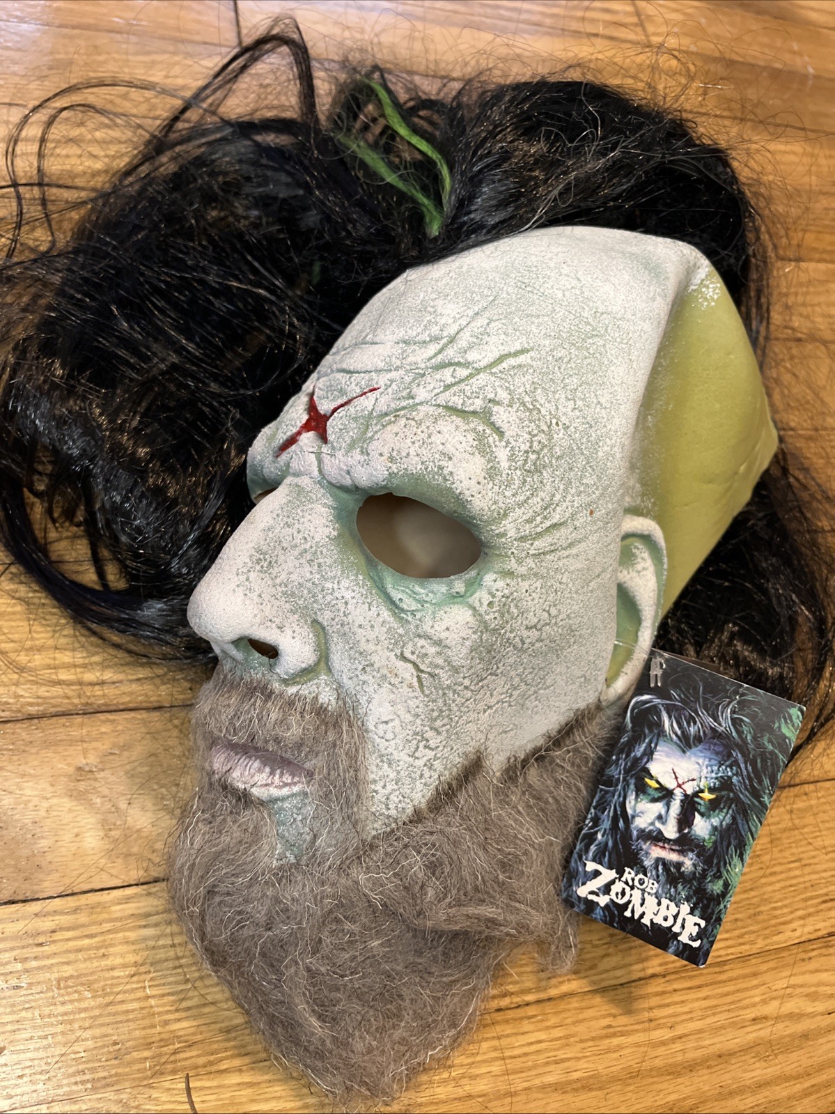 2014 Trick or Treat Studios Rob Zombie Latex Costume Mask NWT Dragula