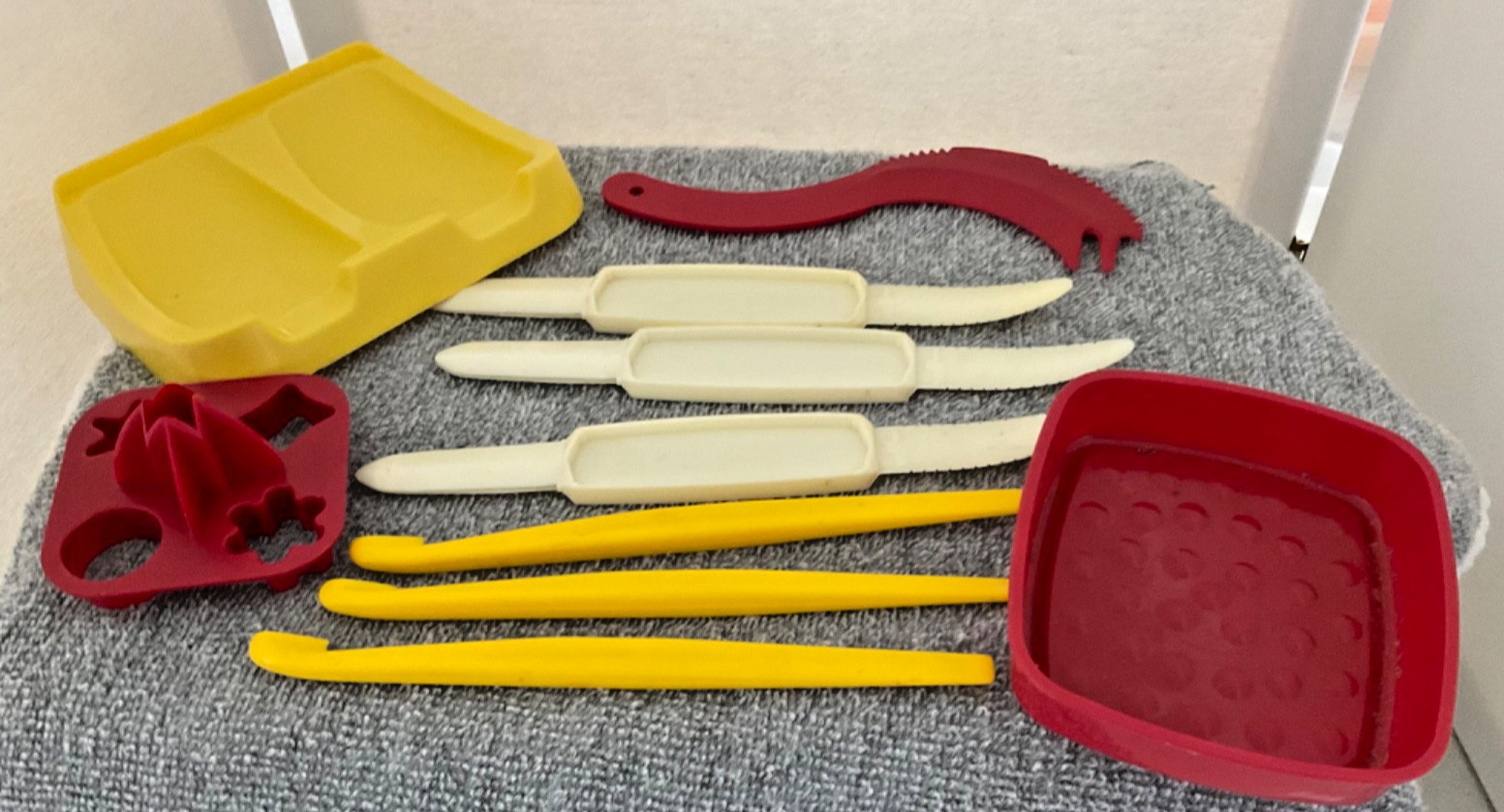 NOS Vintage Tupperware Lot 10 UNUSED GIFTS RETRO KITCHEN GADGETS CITRUS PEELER + NOS Vintage Tupperware Lot 10 UNUSED GIFTS RETRO KITCHEN GADGETS CITRUS PEELER +