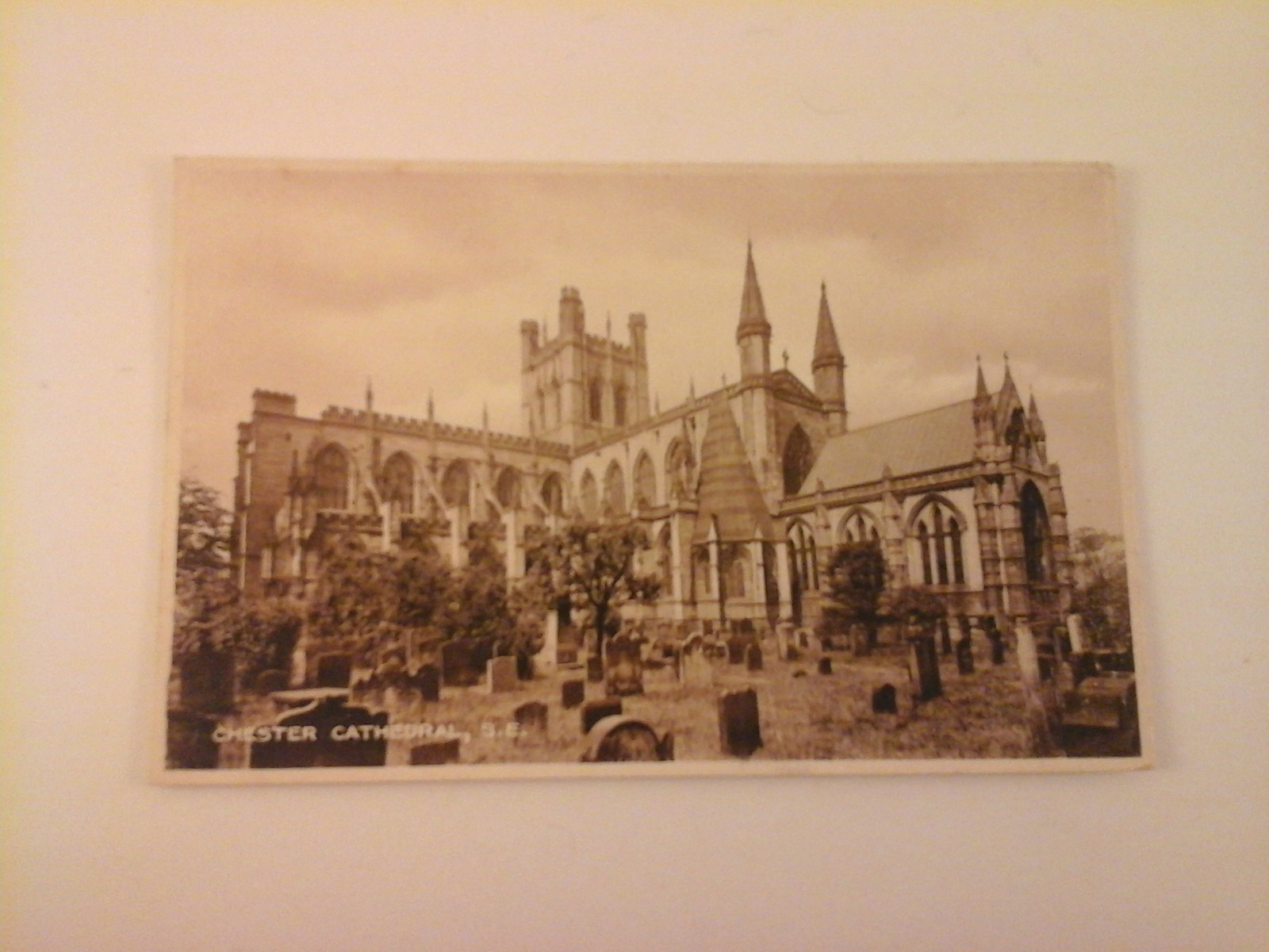 Vtg 1920\'s UK London - Phillipson & Golder Postcard - Chester Cathedral, S.E.