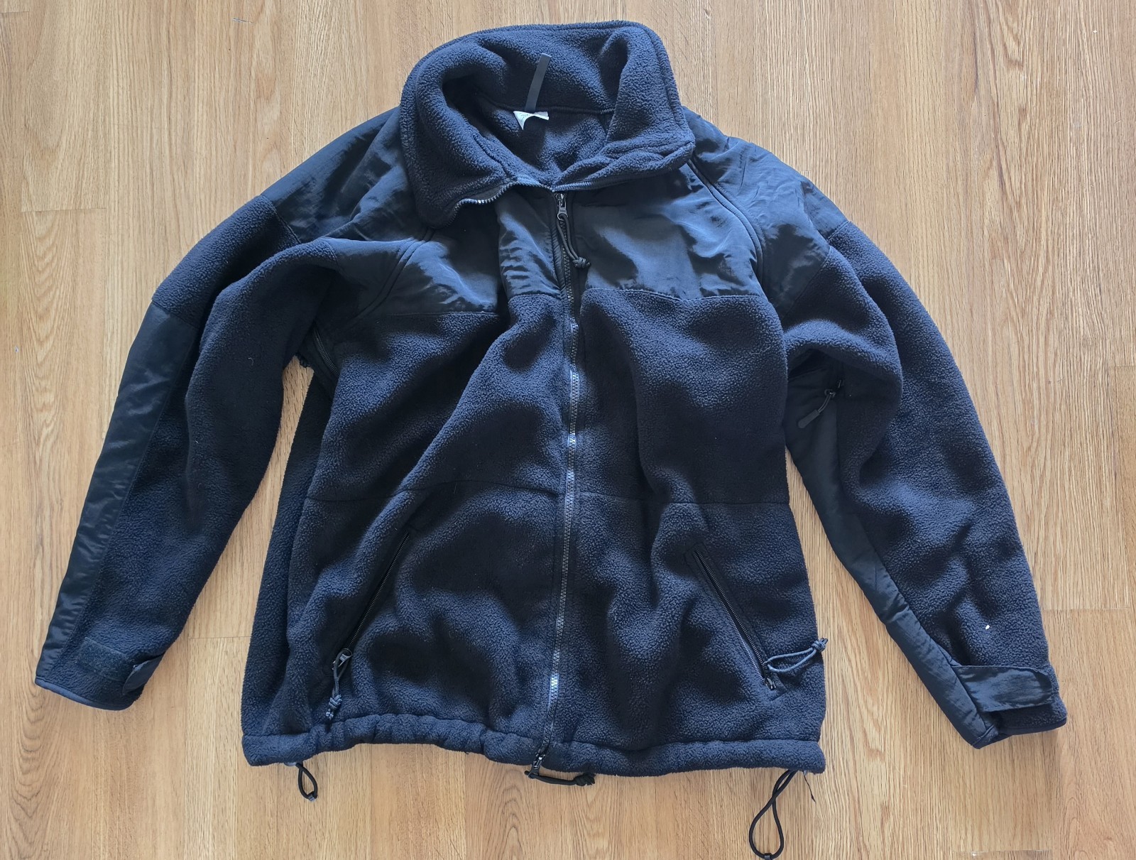 USGI ECWCS Gen II Polartec 300 Black Fleece Jacket Large NCED 8415-01-461-8341