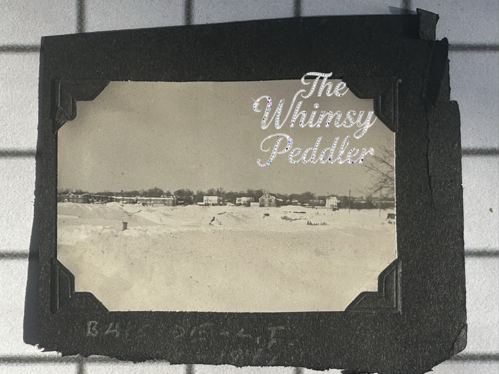 1947 Bayside Long Island NY Beach Sunbathers Vintage Snapshot Photo