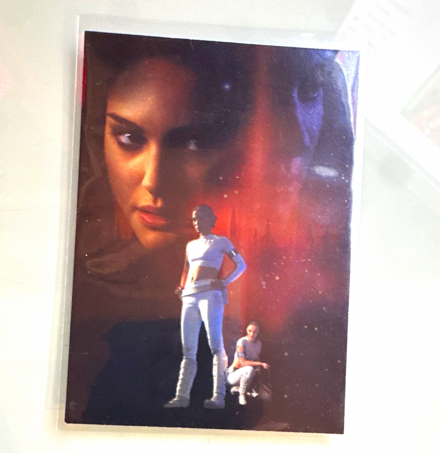 Topps 2002 Star Wars Attack of the Clones Silver Foil Insert #2/10 Padmé