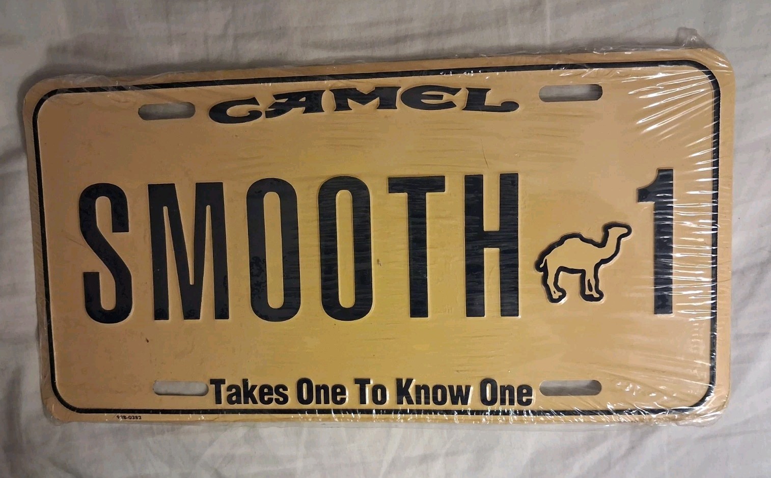 NEW Camel SMOOTH 1 License Plate Takes One To Know One