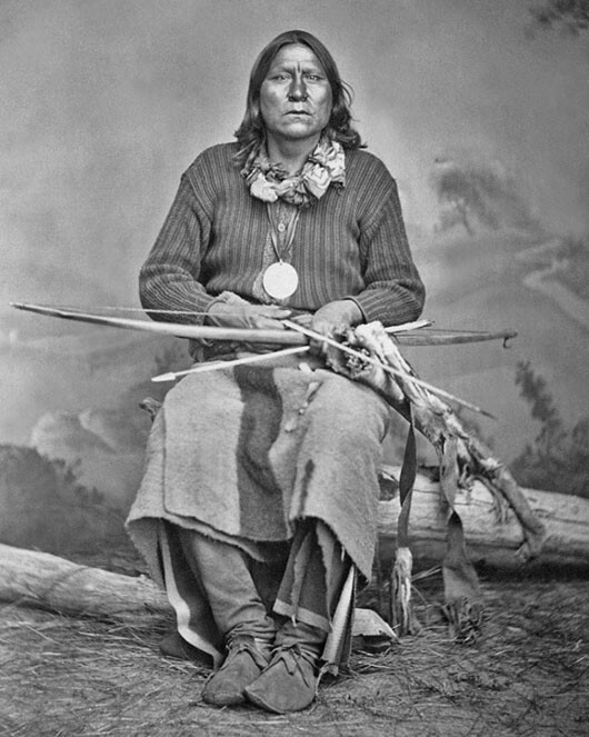 1868 Native American Indian KIOWA CHIEF SATANTA Glossy 8x10 Photo Print Poster
