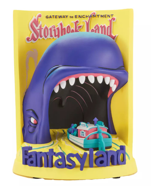 NIB Disneyland Fantasyland Storybook Land Attraction Poster Light-up Figure