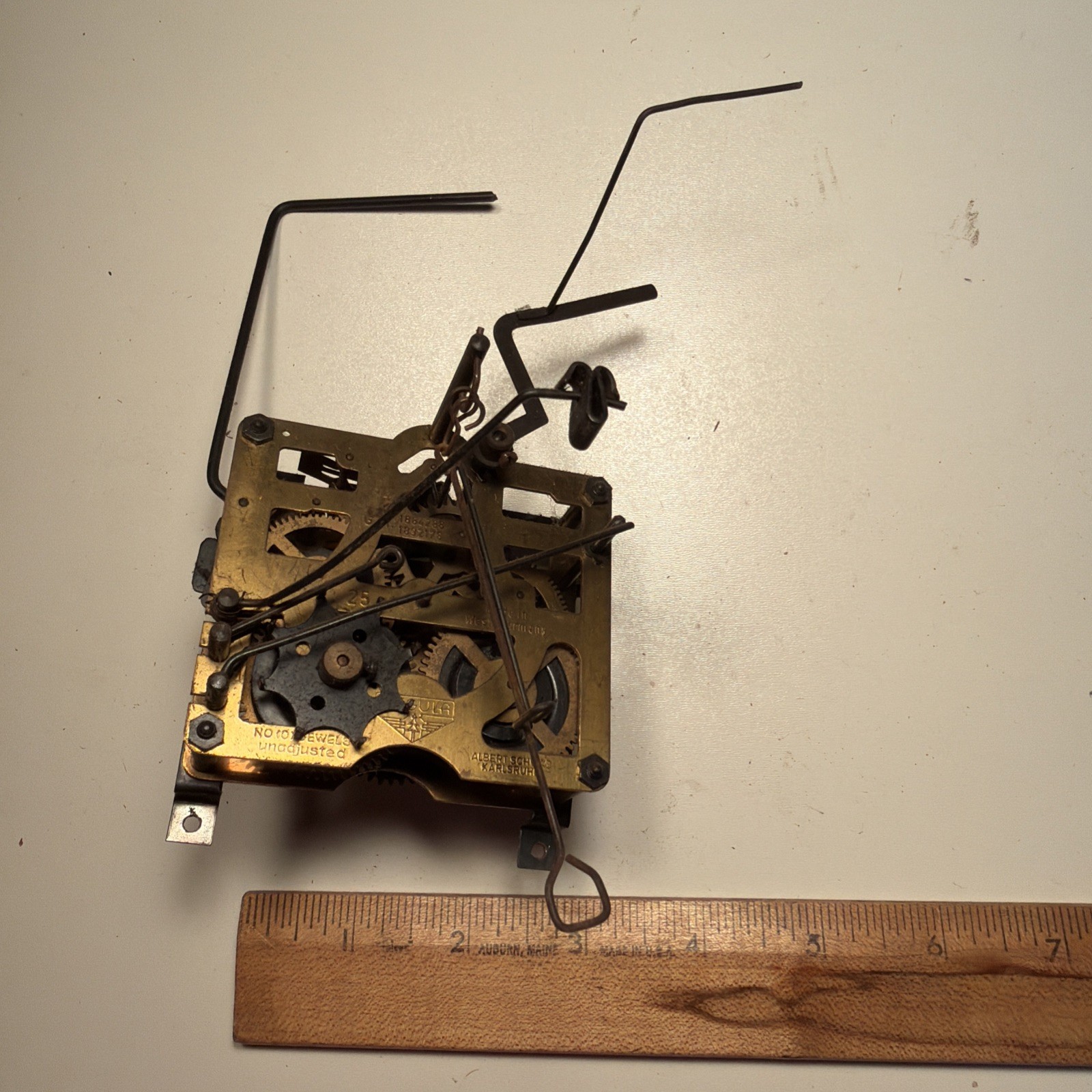 Vintage Regula Germany Cuckoo Clock part Movement for Music