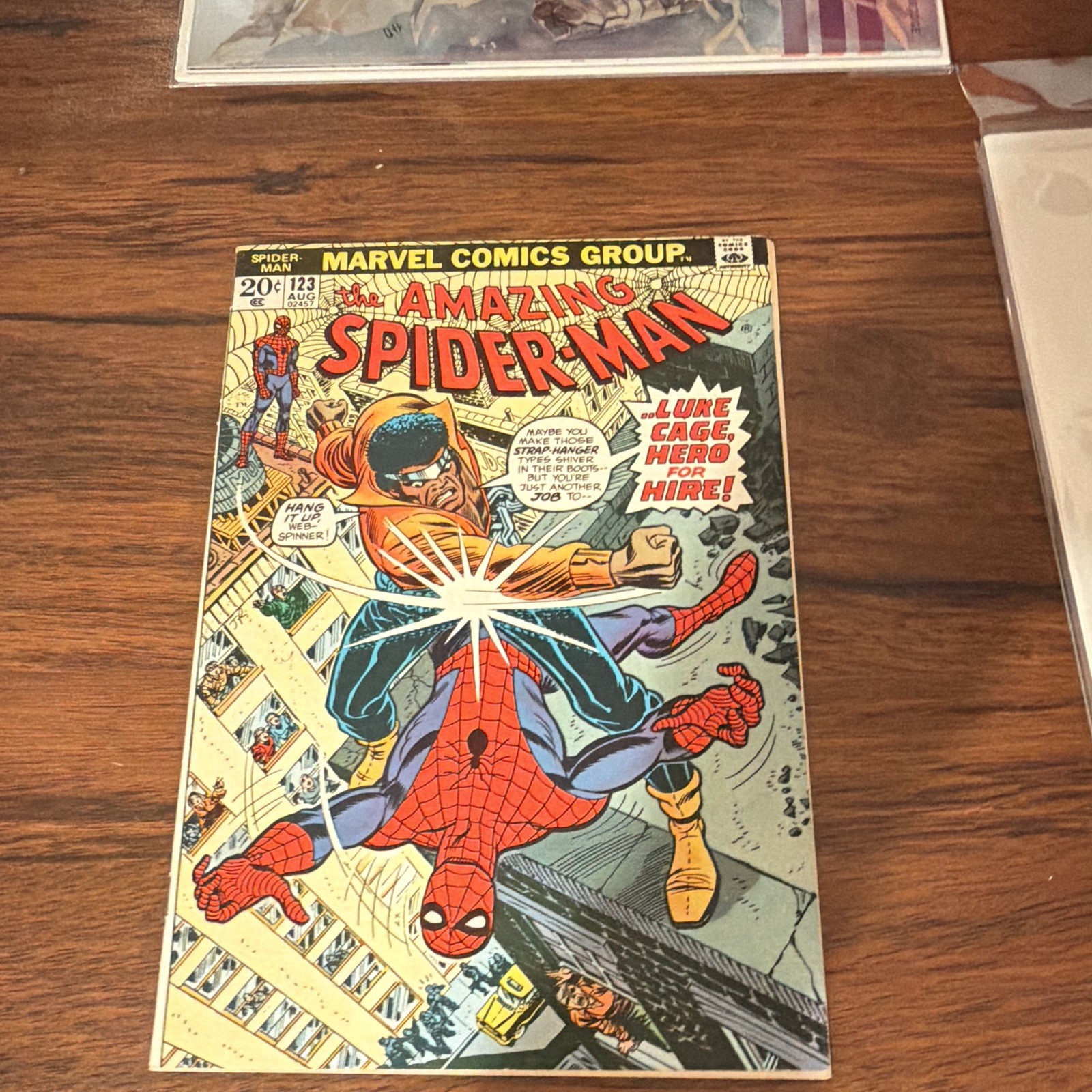 Marvel Comics The Amazing Spider-Man #123 (1973) NM copy.