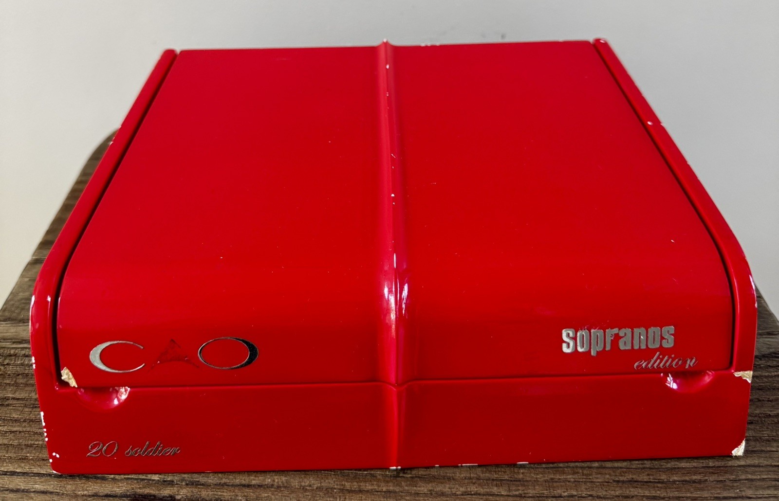 🔥RARE 2005 CAO Sopranos Red Trunk Mob LIMITED EDITION Cigar Box 