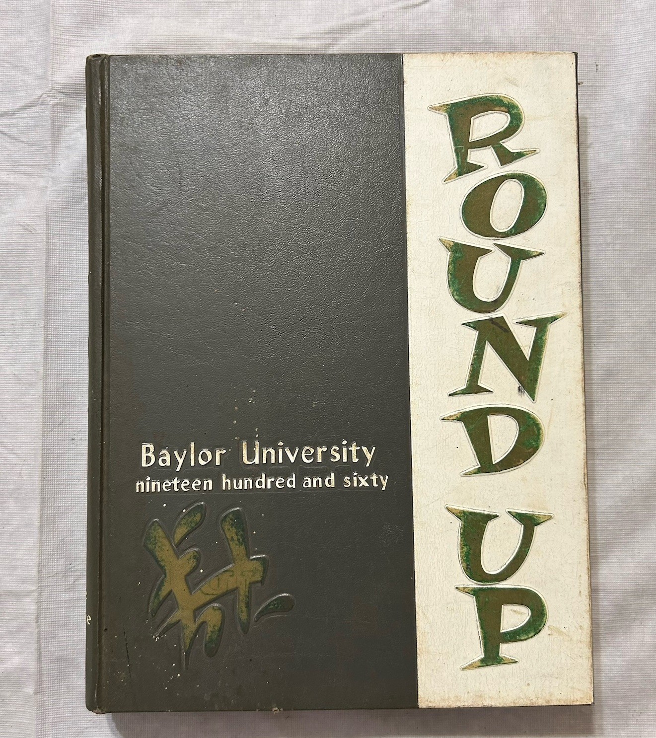 1960 Baylor University The Round-Up Yearbook College Waco Texas 60