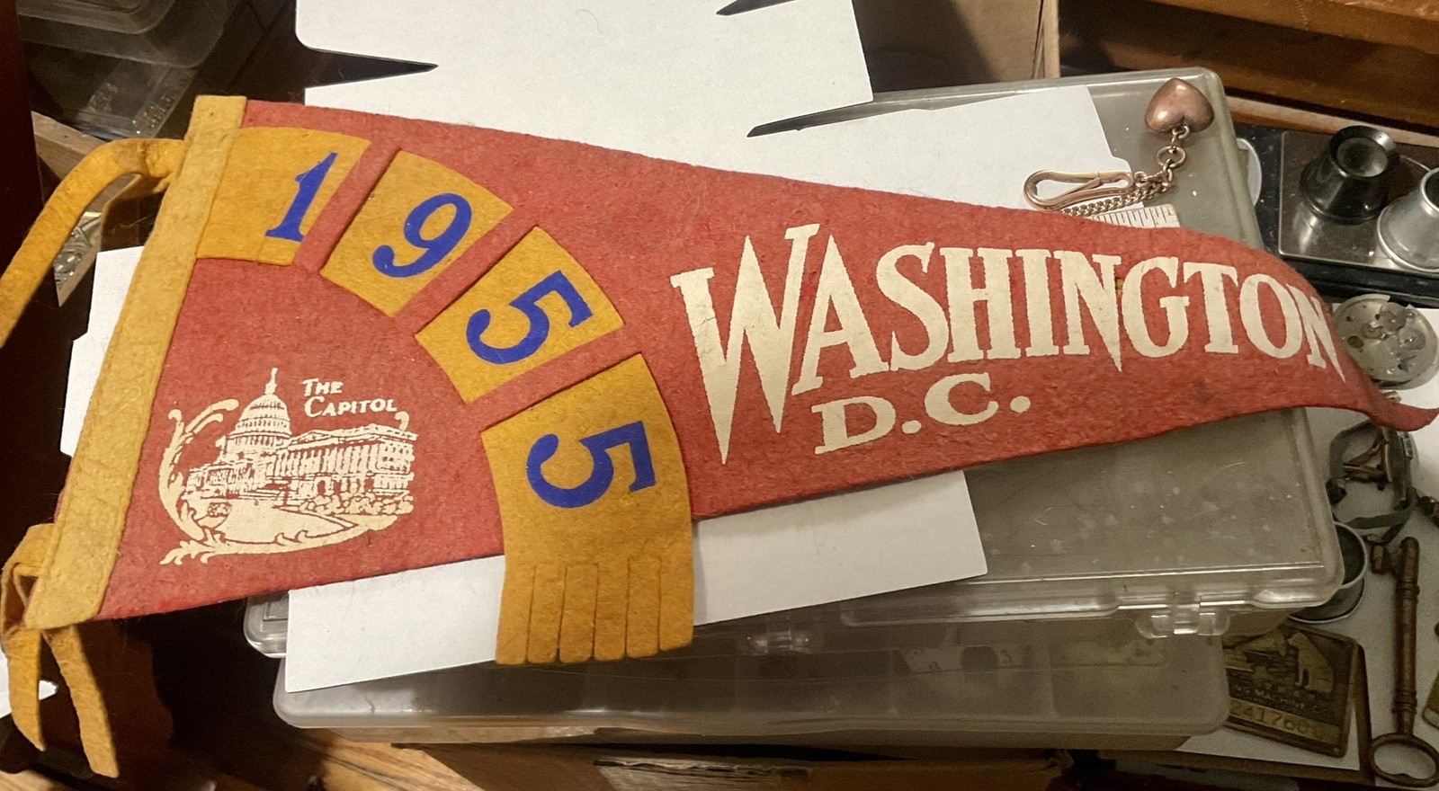 1955 Washington D.C. Felt Pennant