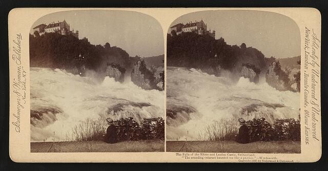 Photo:The Falls of the Rhine and Laufen Castle, Switzerland