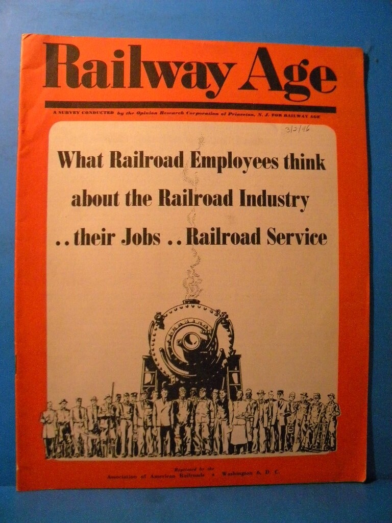 Railway Age 1946 March 2 RR employees think about industry?