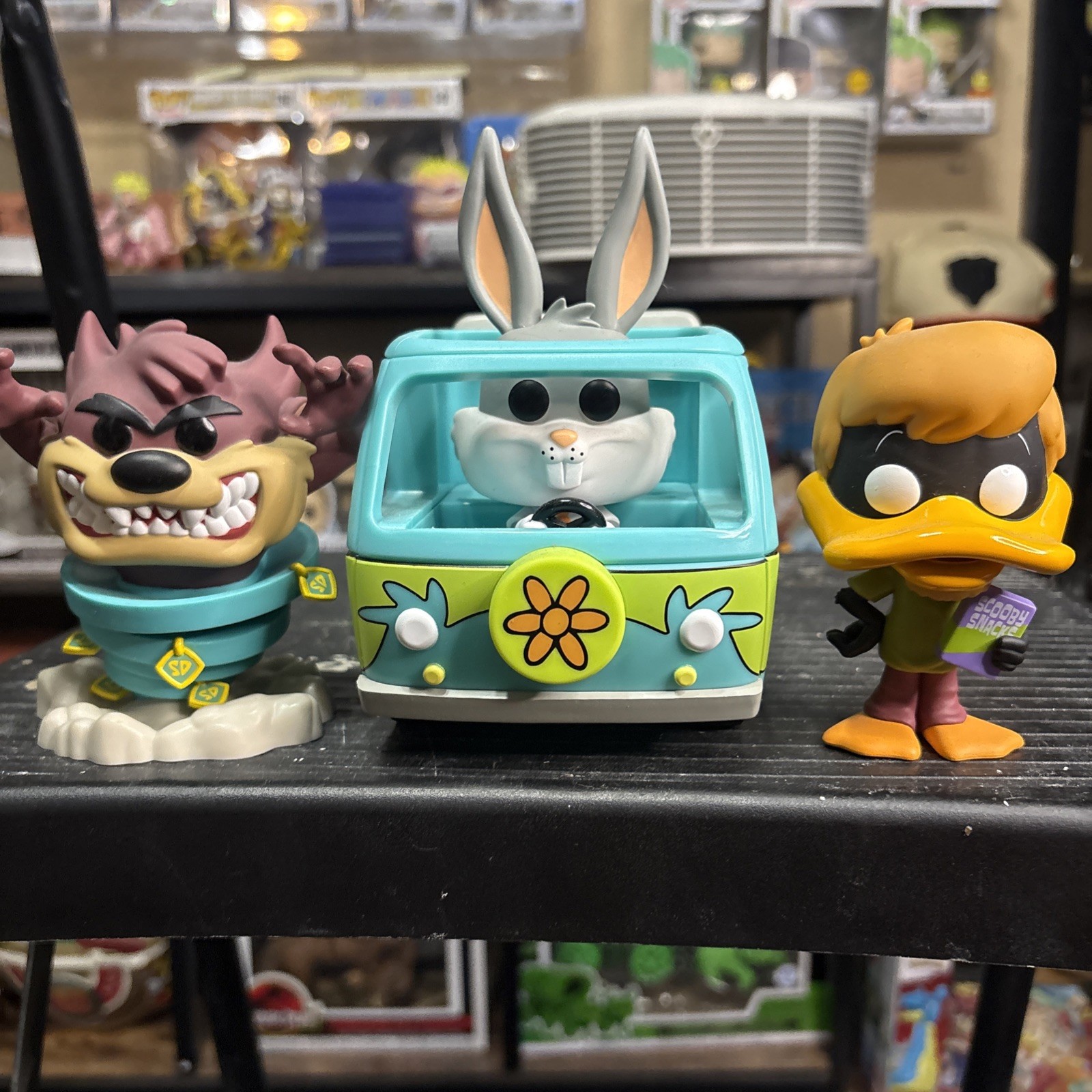 Funko Pop Taz Daffy Duck Bugs Bunny As Scooby-Doo Warner Bros 100th Anniversary