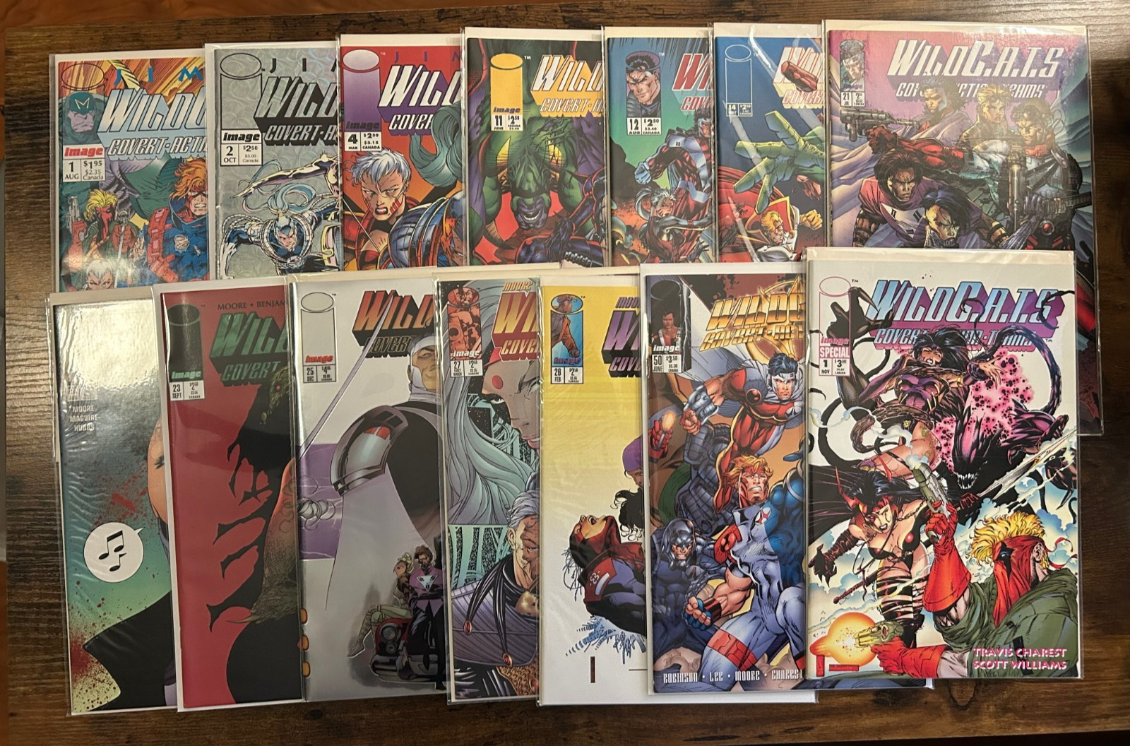 Lot of 14 WildC.A.T.s #1 2 4 11 12 14 21 22 23 25 26 27 50 Special Image Comics