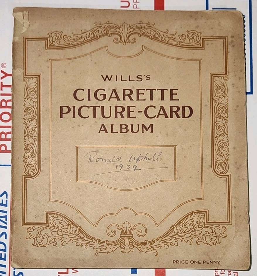 W. D. & H. O. Wills 1930's Cigarette Picture Card Album Complete Set Of 50 W. D. & H. O. Wills 1930's Cigarette Picture Card Album Complete Set Of 50