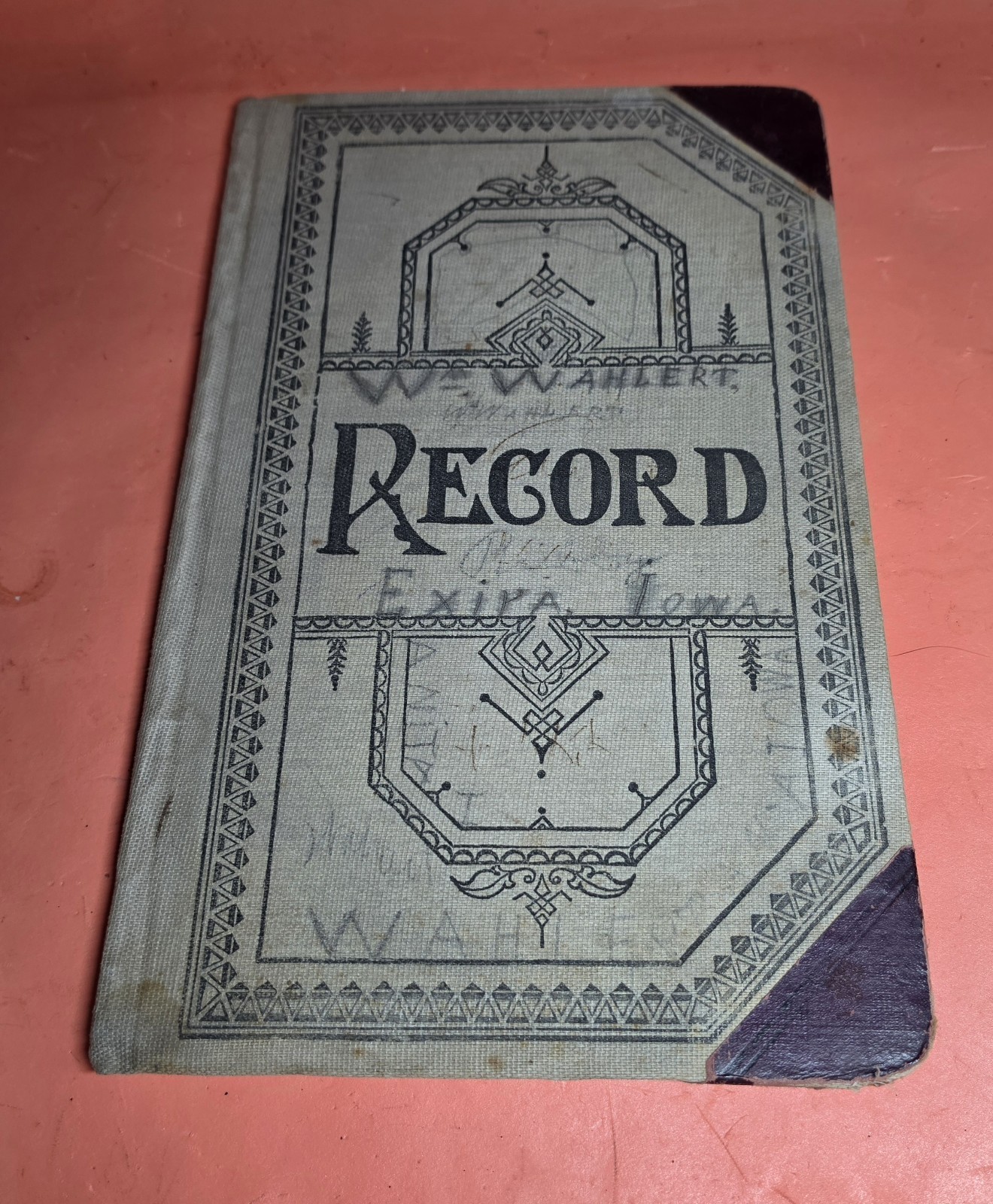 Vintage Iowa Farmers Ledger 1900's